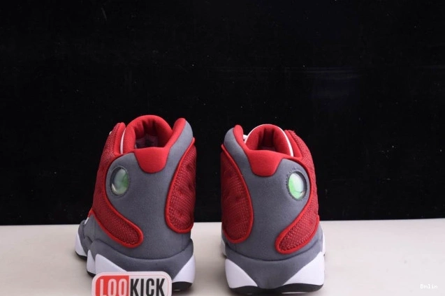 Bmlin Shoes Flint Red Gym Retro 13 Grey 414571-600 Air Jordan 0804